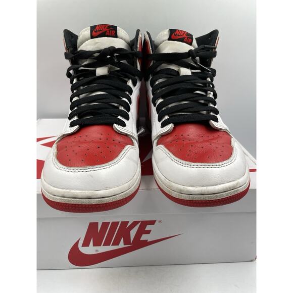 Brand New Nike Air Jordan 1 High Retro OG Heritage Red White Men’s Size 10.5 main image 10